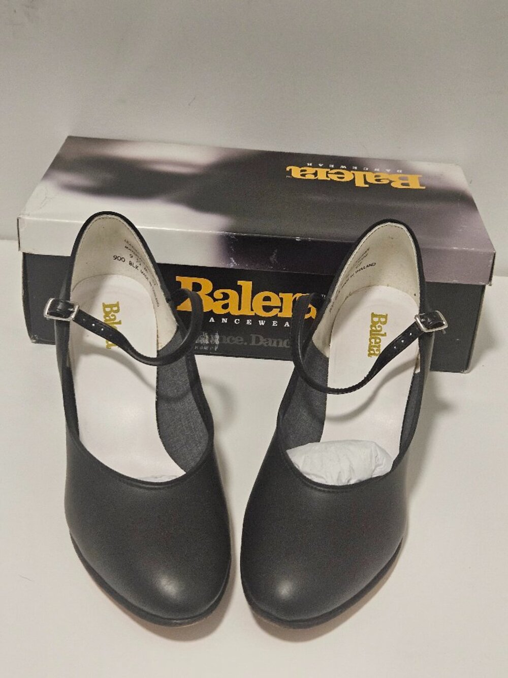 Balera black dance shoes, 9.5M